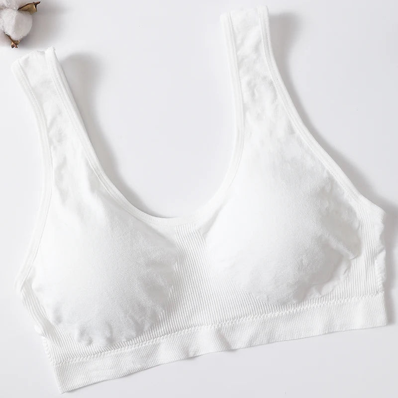 CowLost | product_id-seamless-deep-v-soft-breathable-womens-sports-bandeau-bra |15