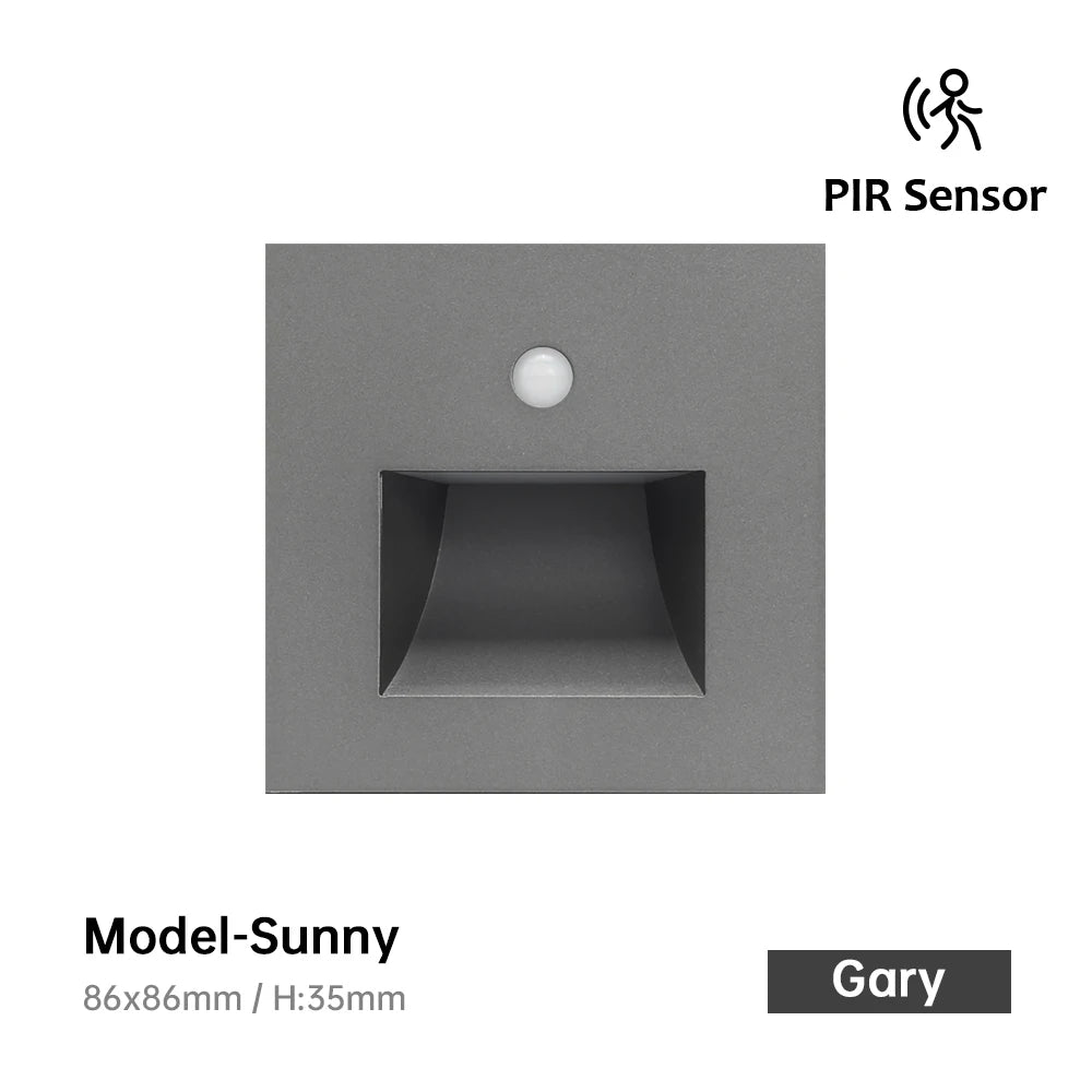 CowLost | product_id-led-recessed-wall-light-with-pir-motion-sensor-for-indoor-stairs-and-corridors |30