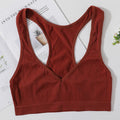 CowLost | product_id-seamless-wirefree-deep-v-neck-unlined-comfort-bra-top-for-women |21