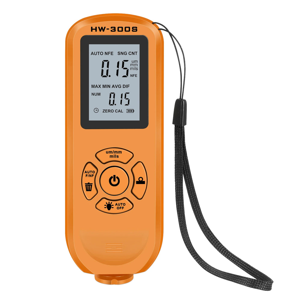 HW-300S Auto Digital Car Paint Thickness Gauge Coating Meter Tool Accessories 40% Off