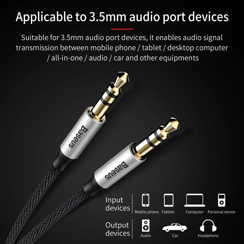 CowLost | baseus-aux-cable-jack-3-5mm-audio-cable-speaker |3
