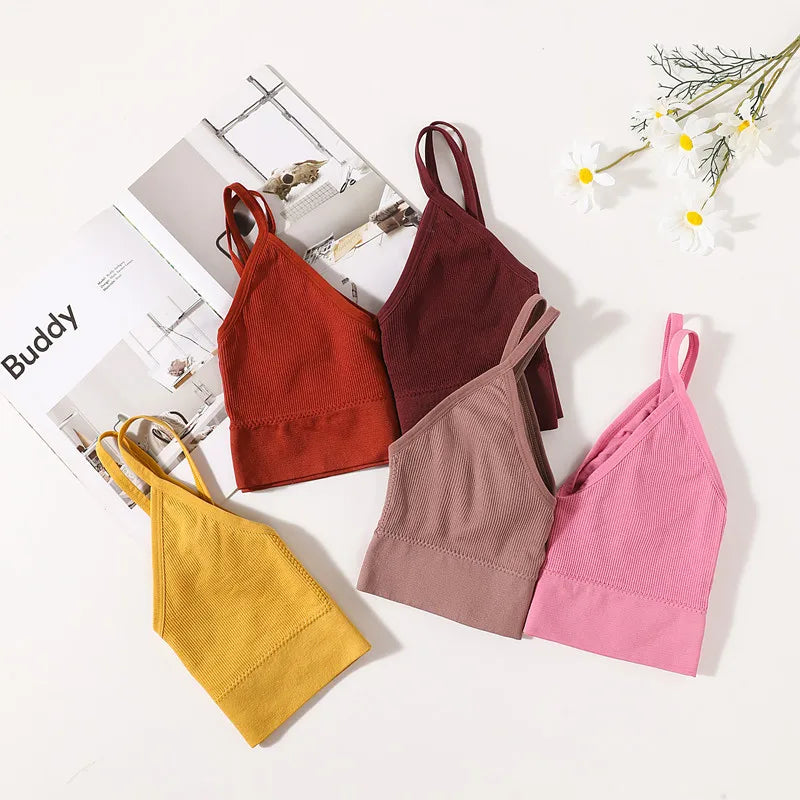 CowLost | product_id-seamless-wire-free-push-up-u-back-sports-bra-for-women-m-xl-solid-colors |8