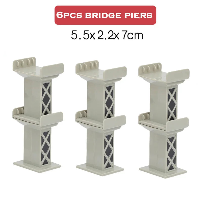 CowLost | fencing-barriers-wooden-railway-spiral-track-with-plastic-orbit-accessories |19