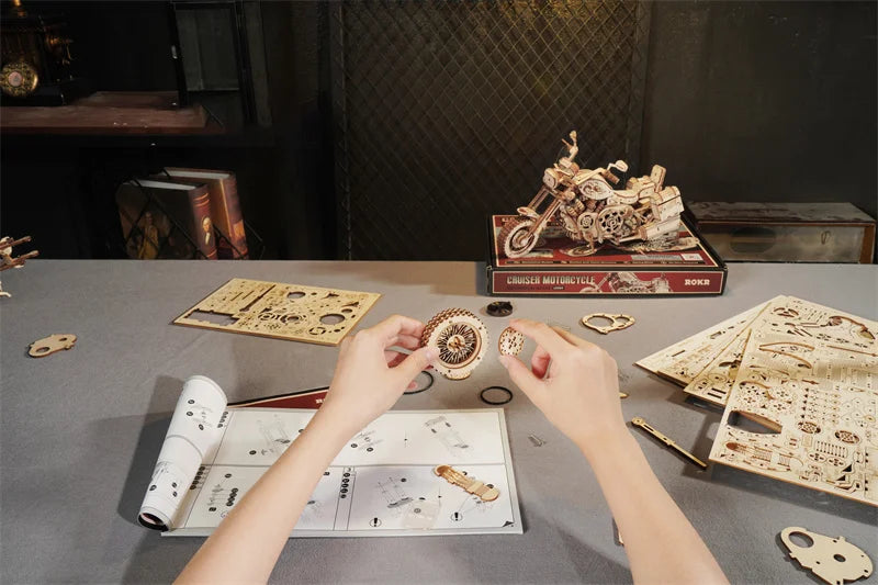 CowLost | fencing-barriers-robotime-rokr-diy-3d-wooden-gear-puzzle-model-kit |11