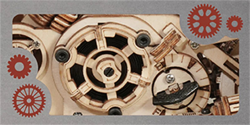 CowLost | fencing-barriers-robotime-rokr-diy-3d-wooden-gear-puzzle-model-kit |12
