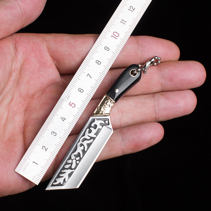 CowLost | activewear-pants-brass-dragon-head-mini-folding-knife-portable-edc-cutter |40