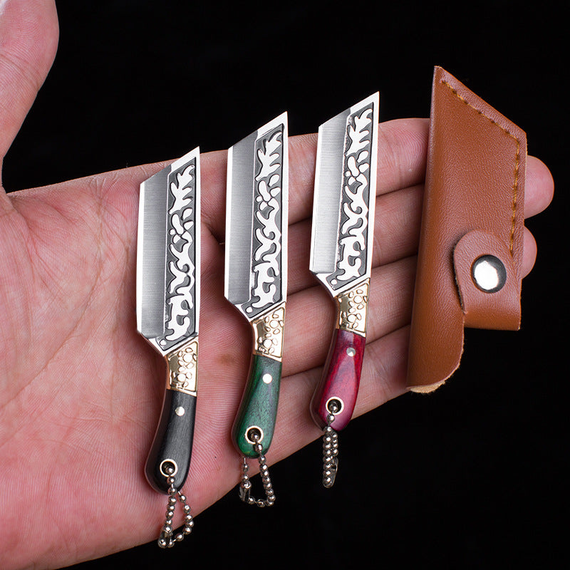 CowLost | activewear-pants-brass-dragon-head-mini-folding-knife-portable-edc-cutter |41