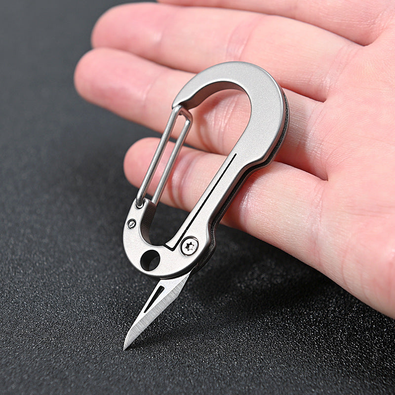 CowLost | uncategorized-yesisok-titanium-alloy-folding-keychain-knife-d2-blade |12