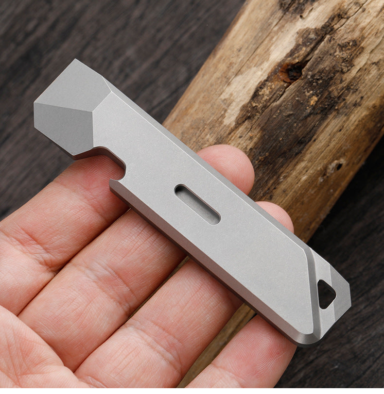 CowLost | tools-tc4-titanium-alloy-crowbar-edc-tool-set-with-screwdriver-wrench-and-eternal-pen-for-outdoor-camping-gift |41