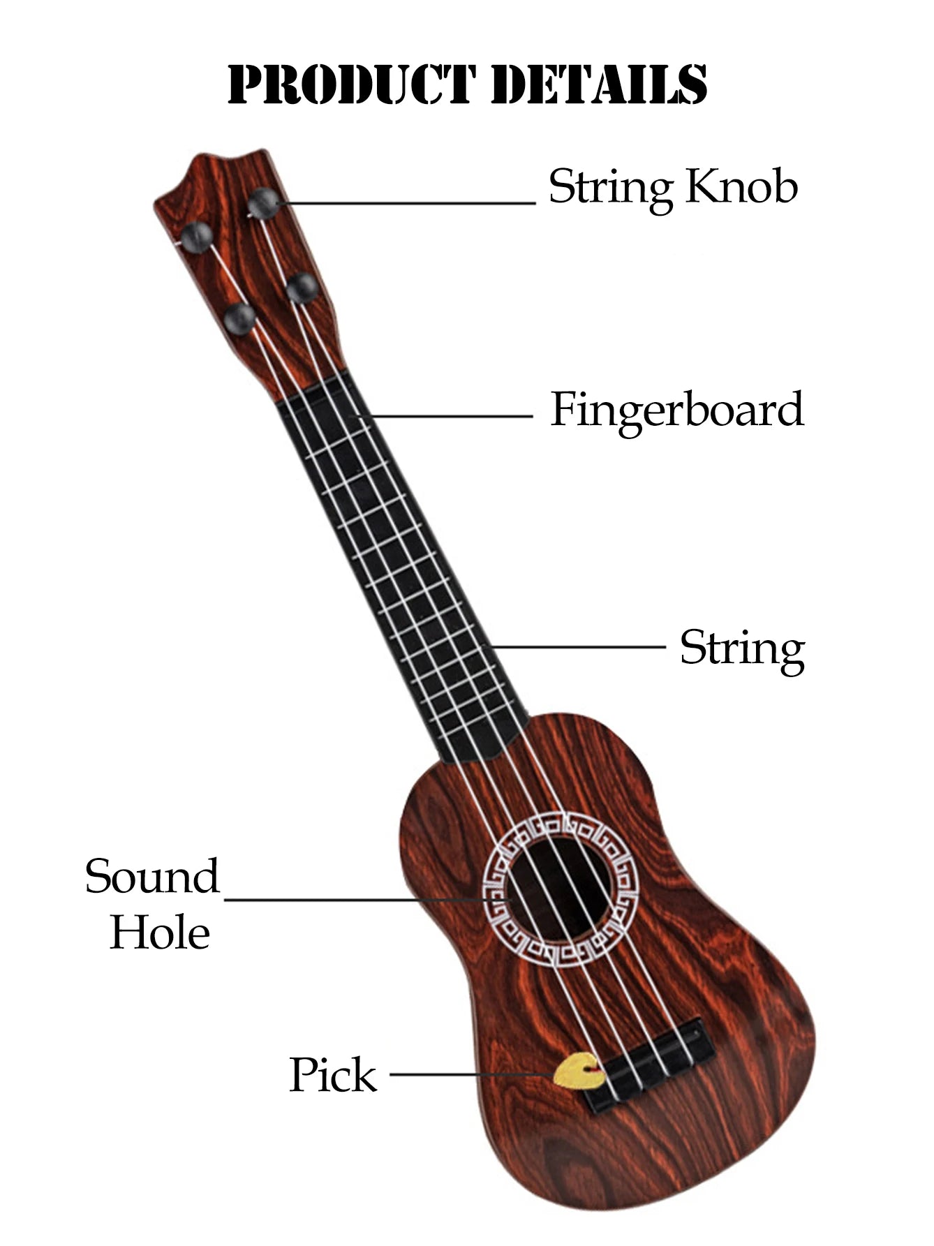 CowLost | product_id-mini-4-string-ukulele-toy-educational-music-game-for-kids-gifts |12