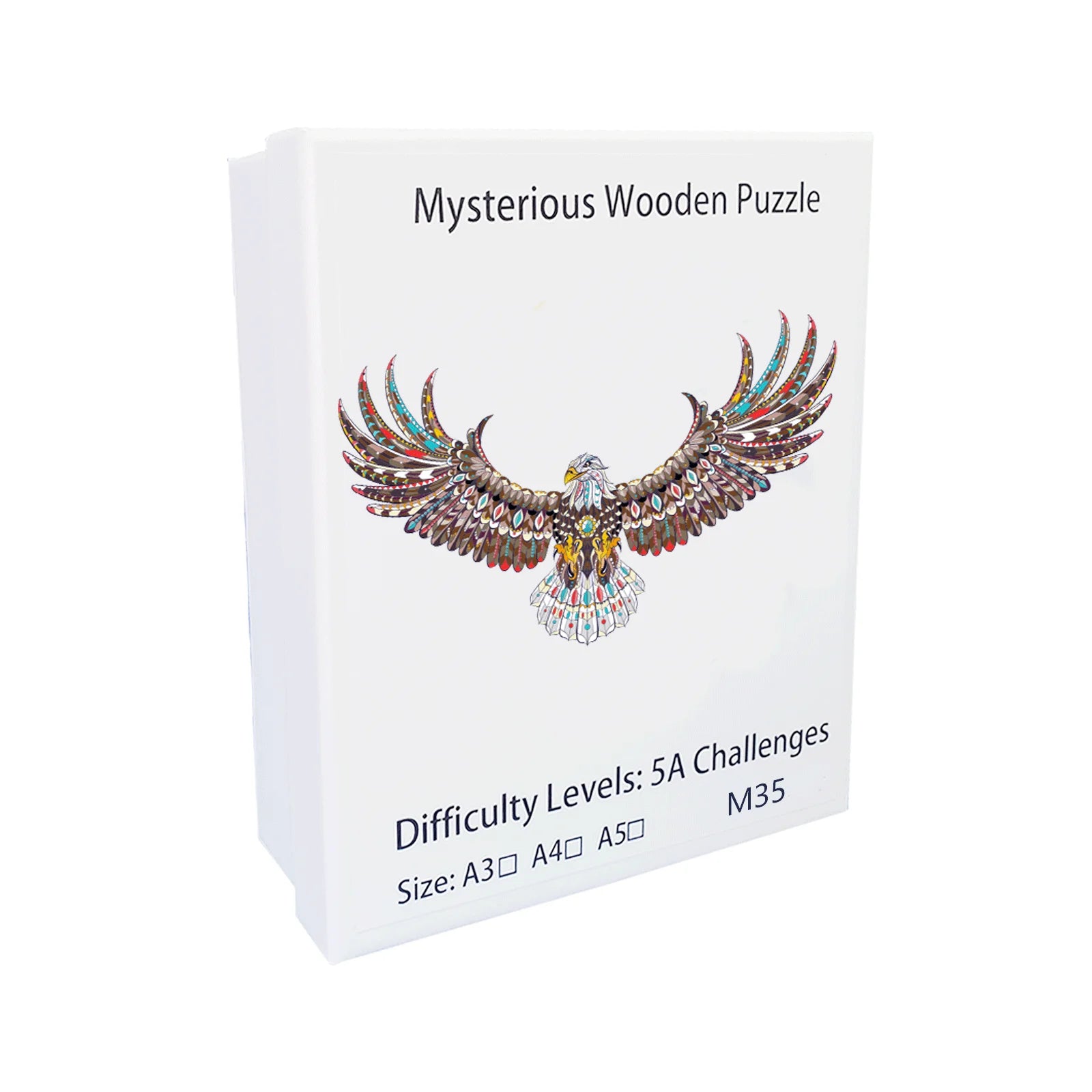 CowLost | product_id-eagle-pattern-wooden-3d-puzzle-toy-irregular-animal-shape-gift-for-adults-and-kids |6