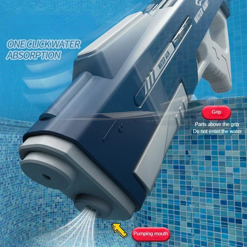 Automatic Electric Water Absorption High-Pressure Water Gun Toy for Kids