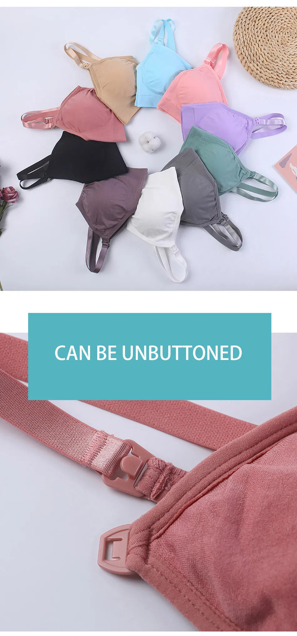 CowLost | product_id-wireless-seamless-breathable-maternity-nursing-sleep-bra |9