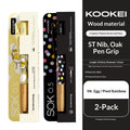 CowLost | product_id-kookei-gel-pen-with-oak-wood-handle-smooth-0-5mm-st-nib-fast-dry-ink-polka-dot-design-for-students-professionals |32
