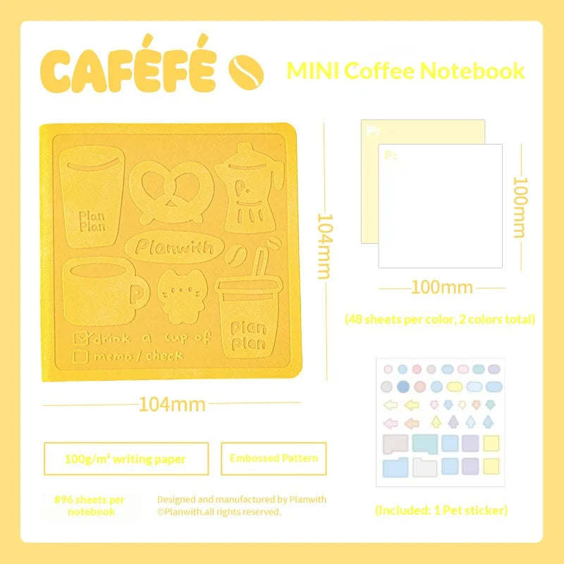 CowLost | product_id-planwith-coffee-theme-kawaii-mini-memo-pad-thick-blank-pages-for-journaling-sketching-to-do-lists |32