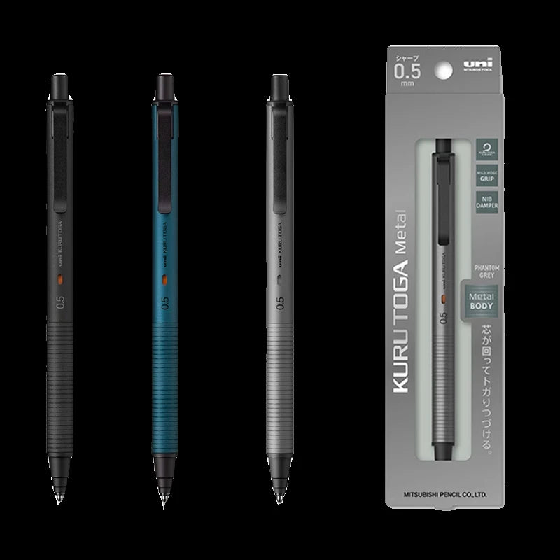CowLost | product_id-uni-m5-kh-metal-mechanical-pencil-0-5mm-kuru-toga-rotating-lead-core-no-breakage |5