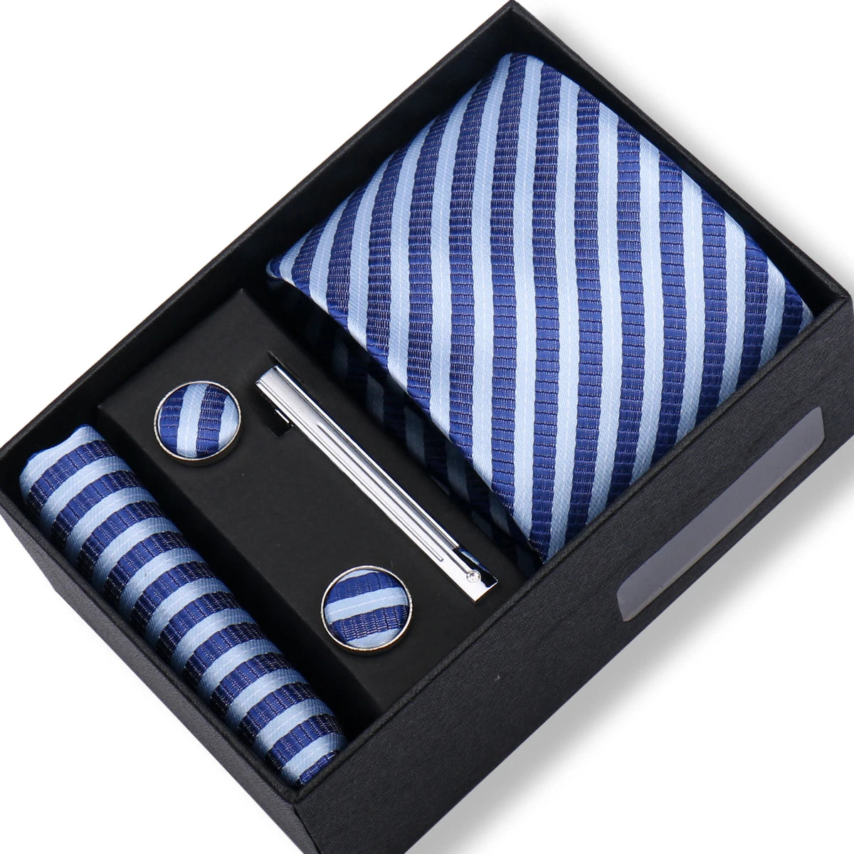 CowLost | tie-men-with-box-top-quality-business-ties-hanky-cufflink-set |88