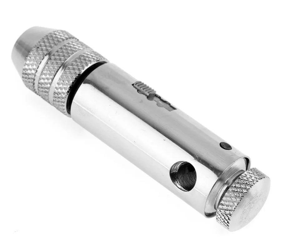 CowLost | product_id-adjustable-silver-t-handle-ratchet-tap-wrench-with-5pcs-m3-m8-metric-thread-taps |4