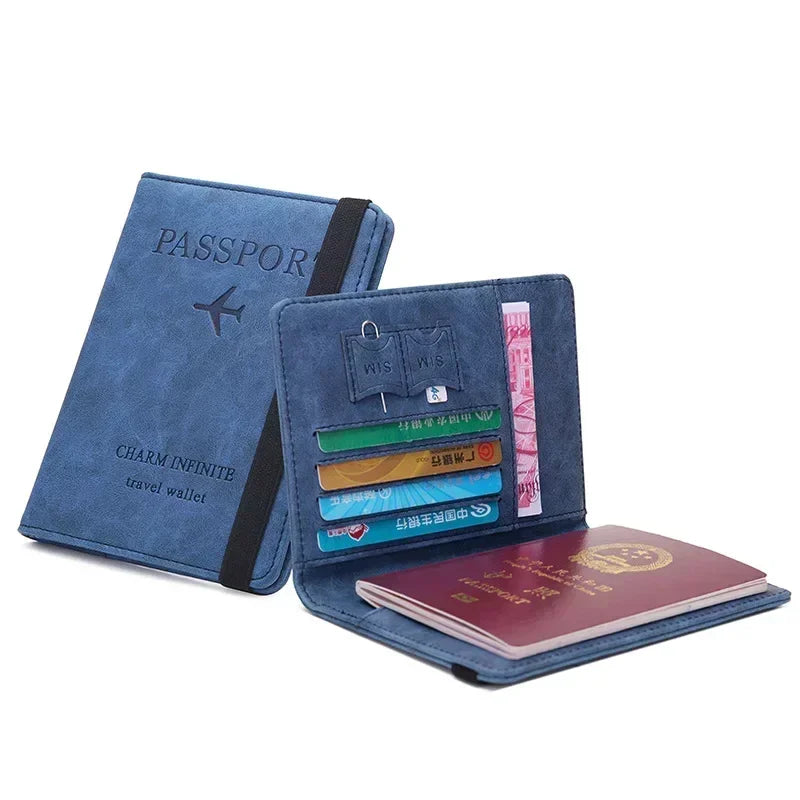 CowLost | elastic-band-leather-passport-cover-travel |6
