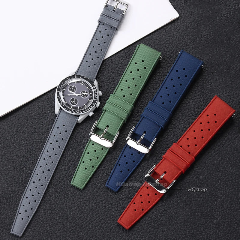 CowLost | product_id-tropic-silicone-quick-release-waterproof-breathable-watchbands-18mm-22mm-for-men-women |2