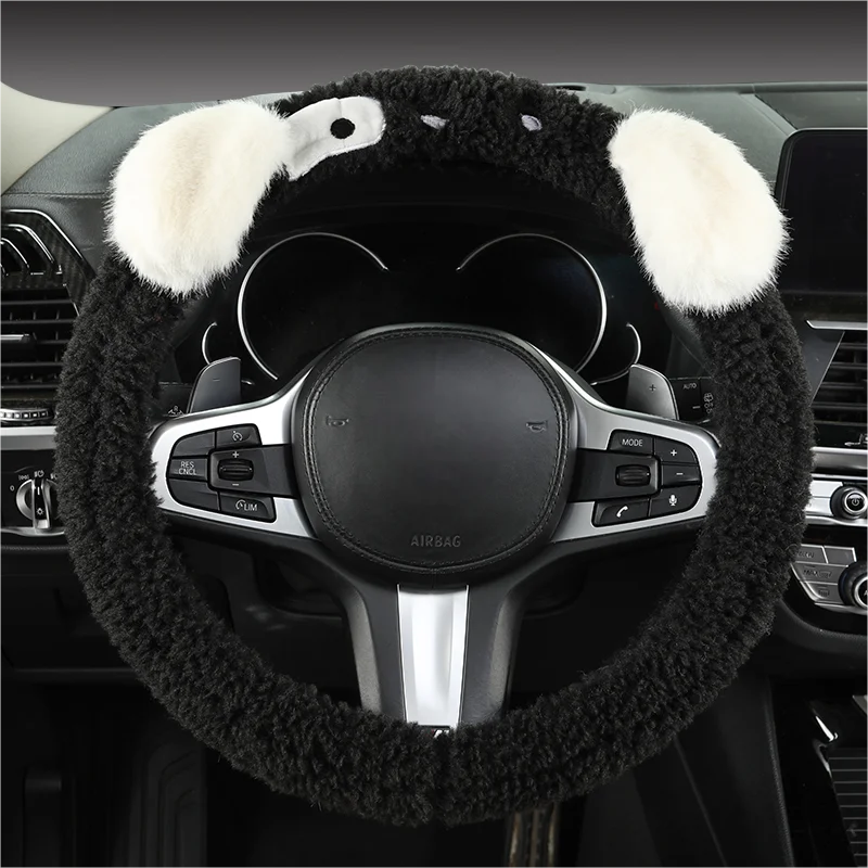 CowLost | plush-cartoon-car-steering-wheel-cover |15
