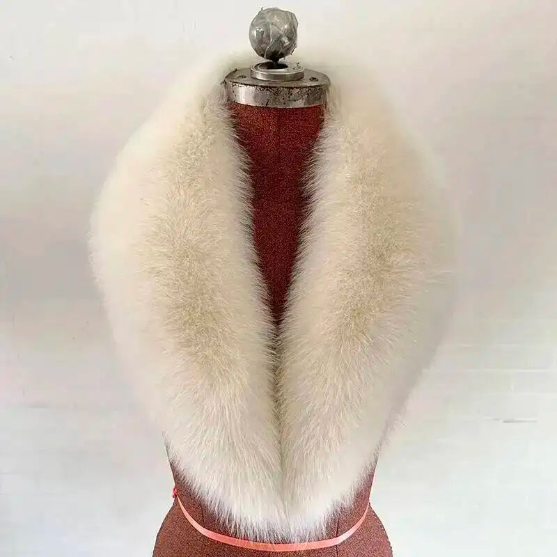 CowLost | fur-collar-women-fashion-autumn-winter-warm-shawl-large-size-neck-warmer |10