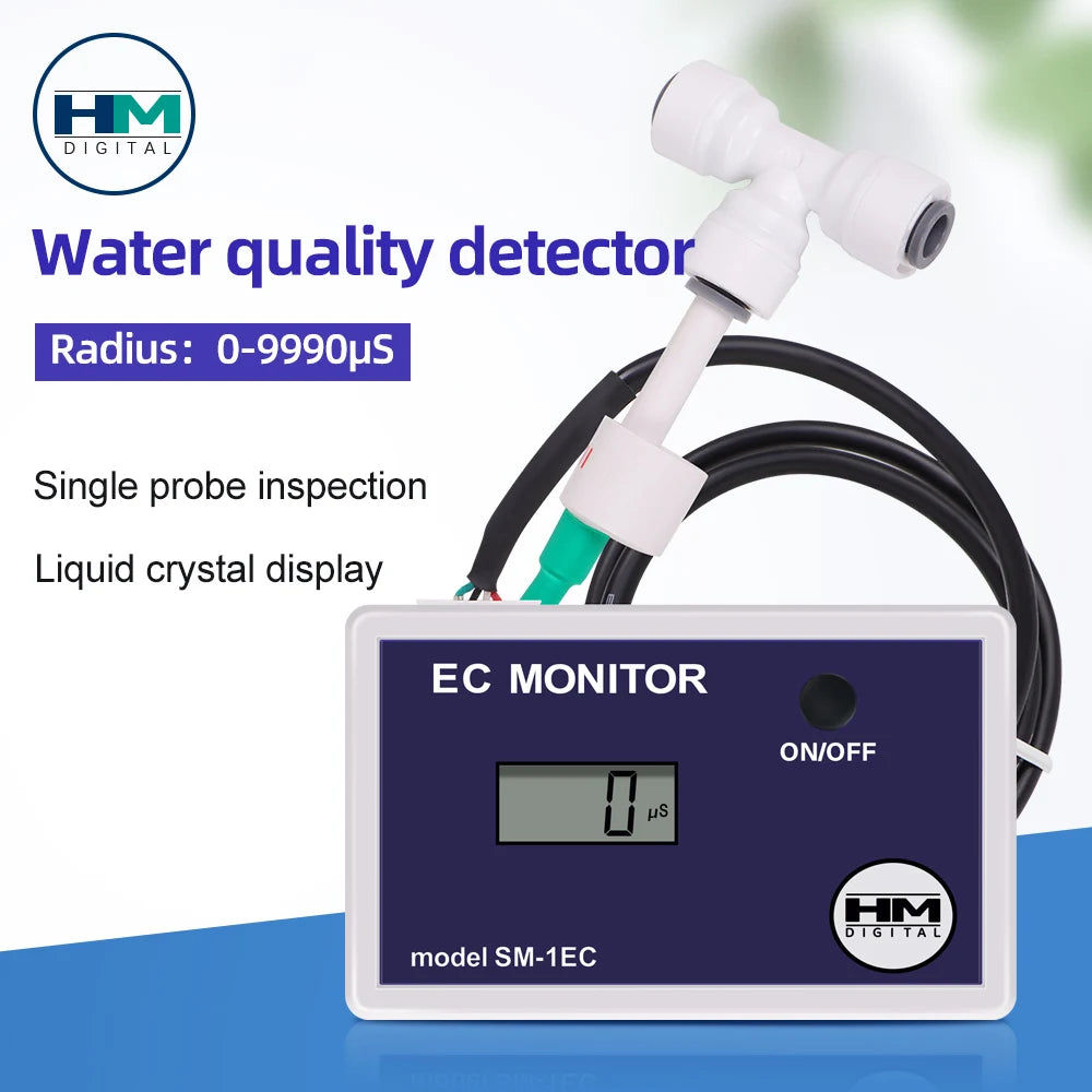 HM Digital Online Water Quality Tester LCD TDS/EC Meter PPM Detection for Pool Laboratory