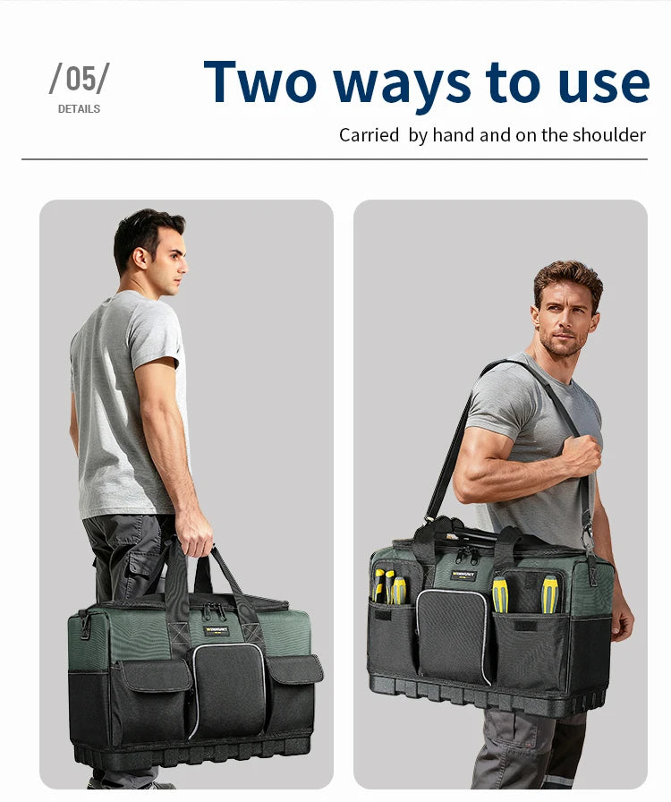 CowLost | product_id-winhunt-18-20-wide-mouth-tool-bag-with-hard-molded-base-and-adjustable-shoulder-strap |12