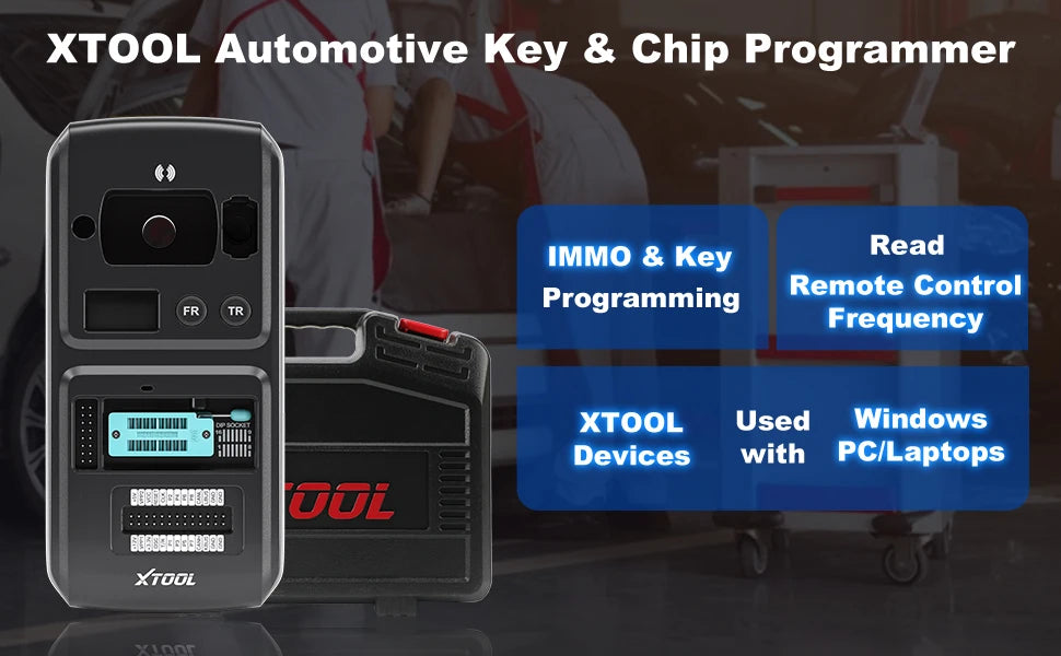 CowLost | xtool-kc501-professional-car-key-programming-obd2-sacnner-chip-programmer-ecu-reader-for-benz-infrared-key-works-with-x100-pad3 |6