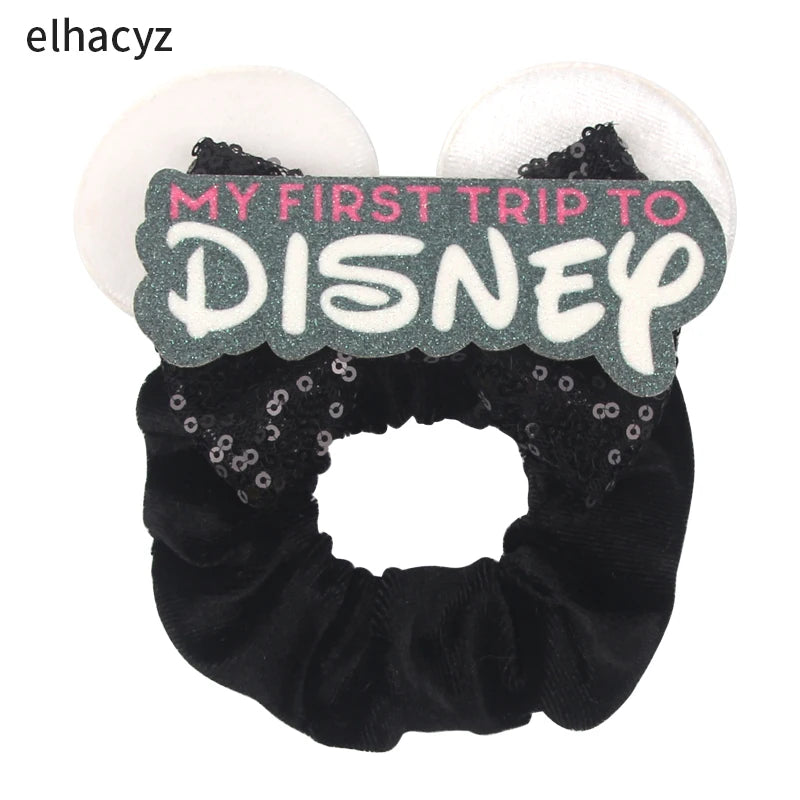 CowLost | disney-mouse-velvet-hair-scrunchies-hairband-for-girls |66