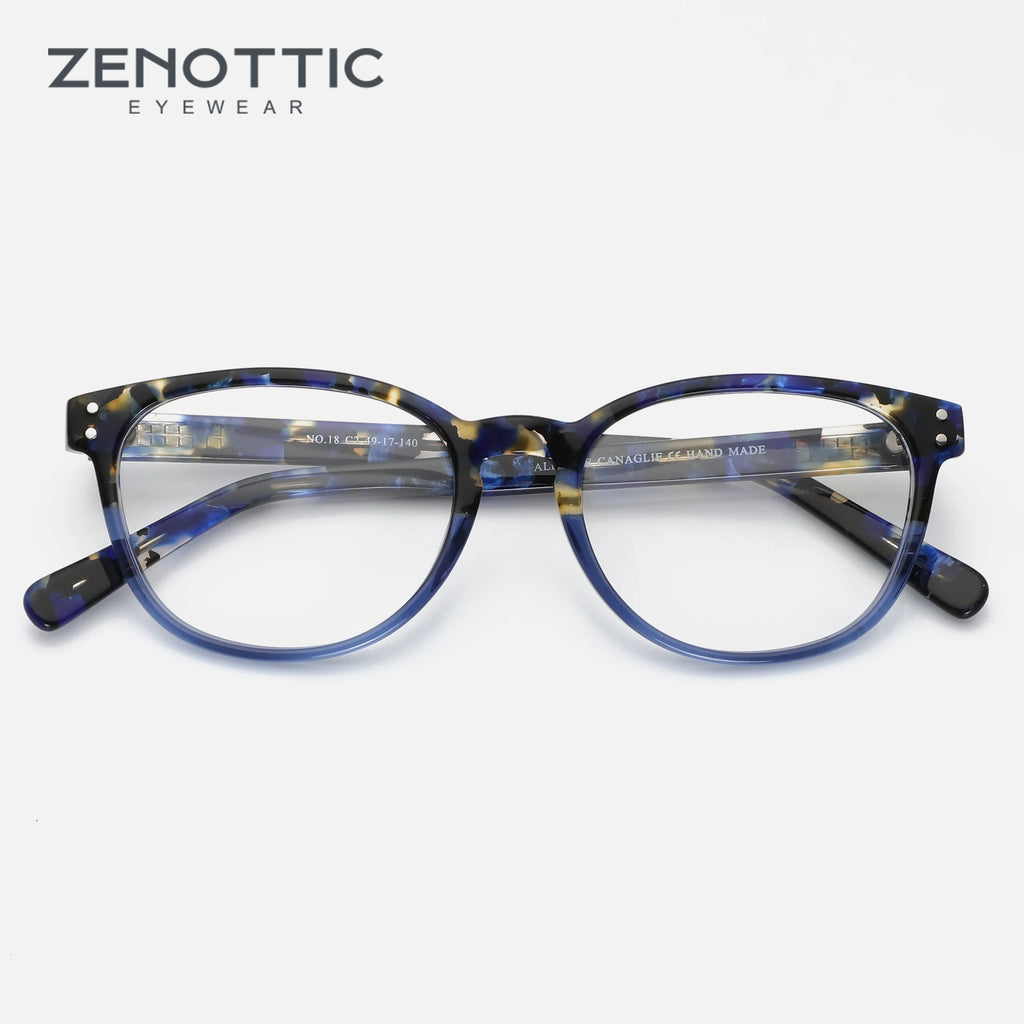 CowLost | zenottic-children-retro-vintage-round-acetate-optical-glasses-frames-for-kid |1