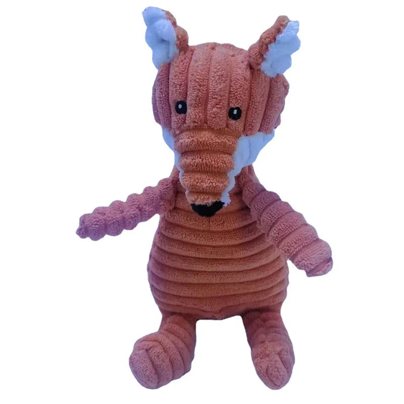 CowLost | dog-kennel-run-accessories-donkey-shape-corduroy-squeaky-dog-chew-toy |24