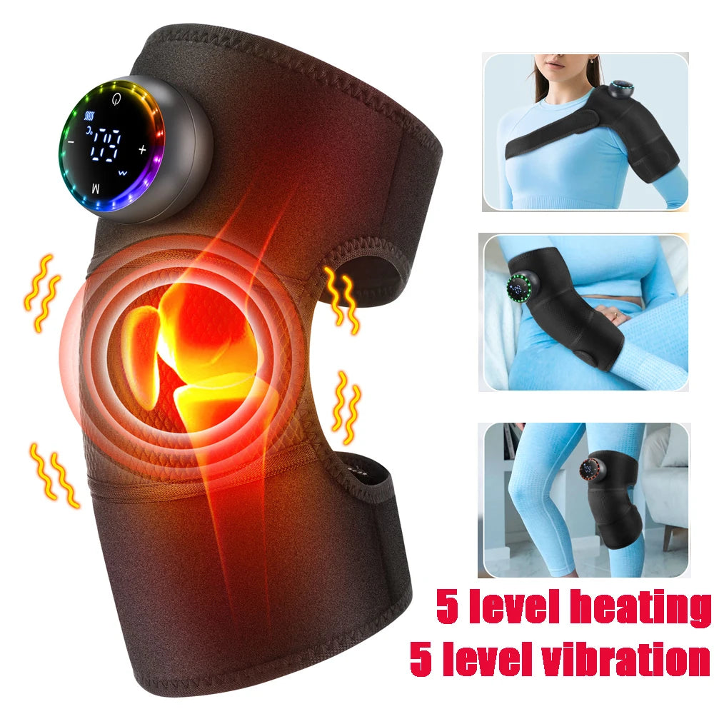 CowLost | eletric-heating-knee-massage-device-vibration-knee-pads-for-shoulder-elbow-joint |30