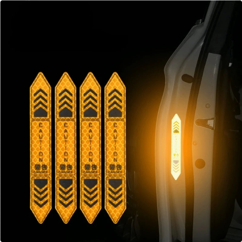CowLost | vehicle-parts-accessories-4pcs-reflective-car-door-warning-stickers-for-night-safety |5