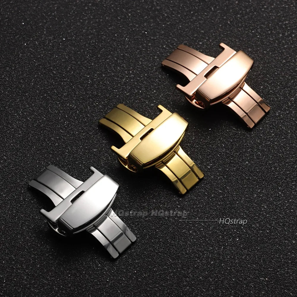 CowLost | product_id-butterfly-buckle-stainless-steel-watch-strap-buckle-for-apple-watch-10-22mm |5