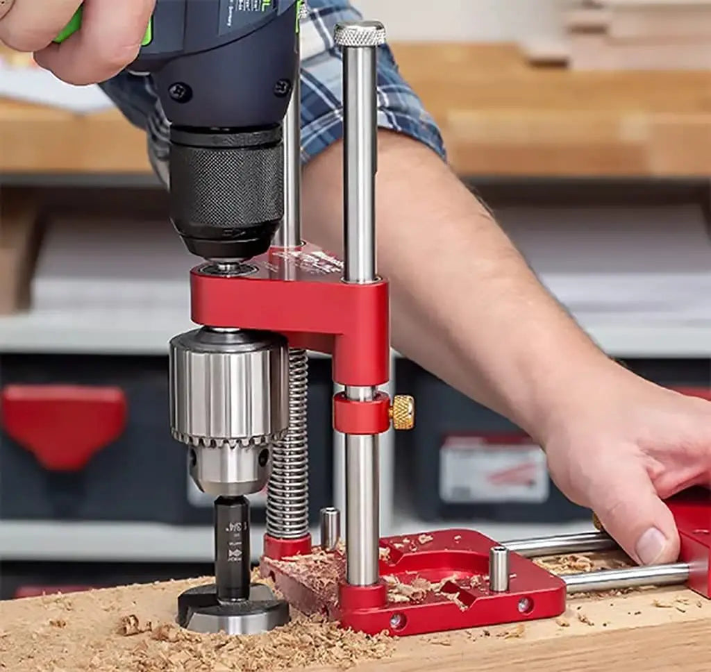 CowLost | product_id-aluminum-alloy-woodworking-drill-locator-guide-dowel-jig-labor-saving-plastic-steel-auto-line |12