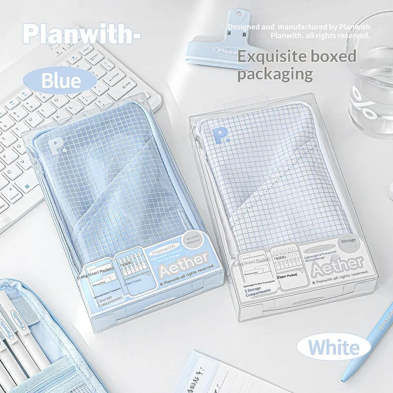CowLost | product_id-planwith-2026-large-capacity-multi-functional-flat-pencil-case-portable-organizer-for-school-home-travel |5