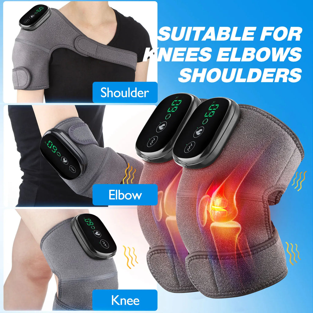 CowLost | eletric-heating-knee-massage-device-vibration-knee-pads-for-shoulder-elbow-joint |2