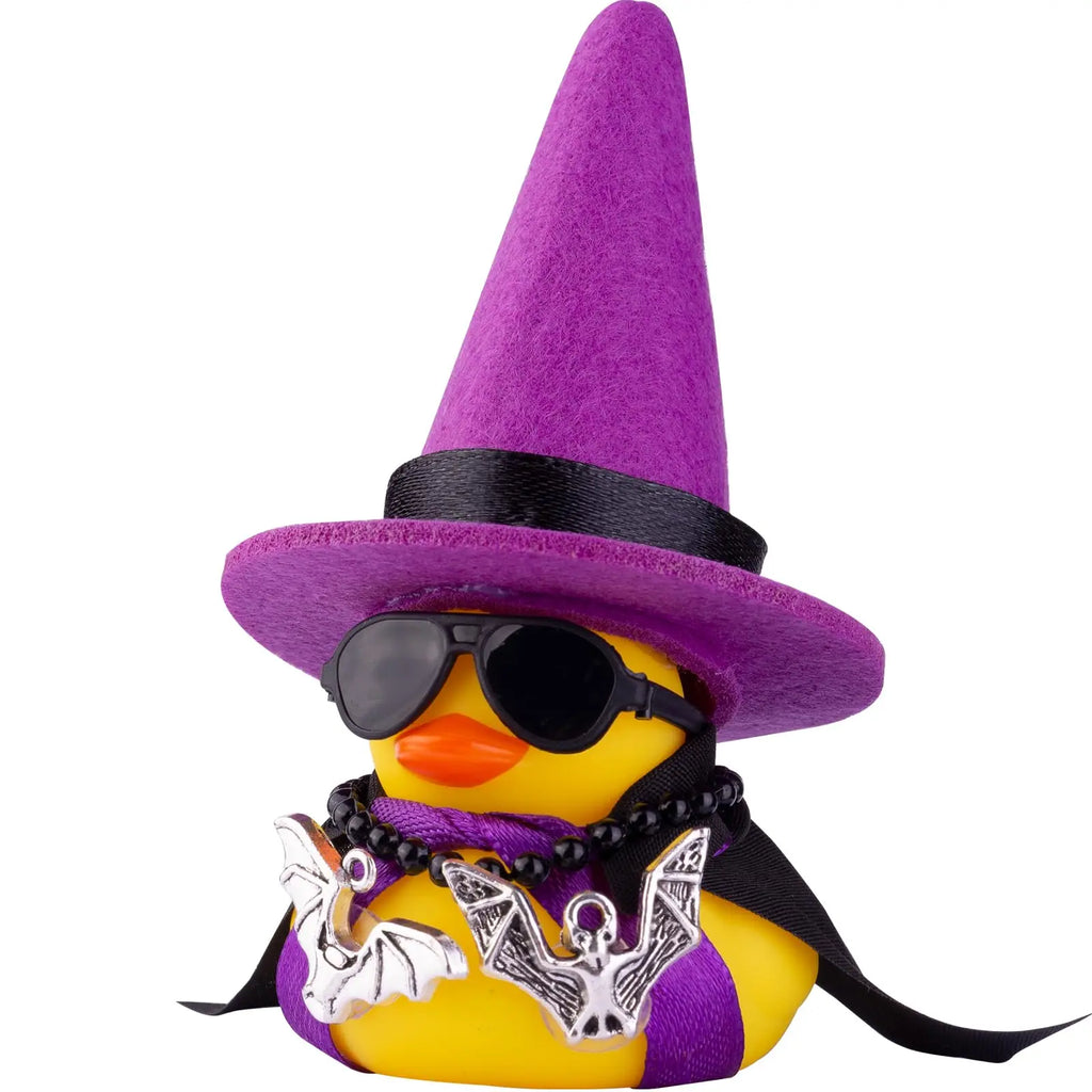 CowLost | product_id-halloween-witch-rubber-duck-car-decoration-accessories |1
