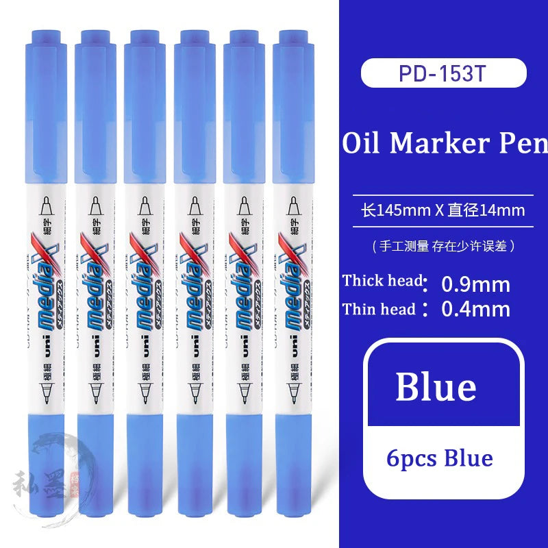 CowLost | product_id-uni-double-headed-oil-marker-pen-0-4-0-9mm-quick-dry-for-cd-glass-ceramic-fabric-leather-tire |19