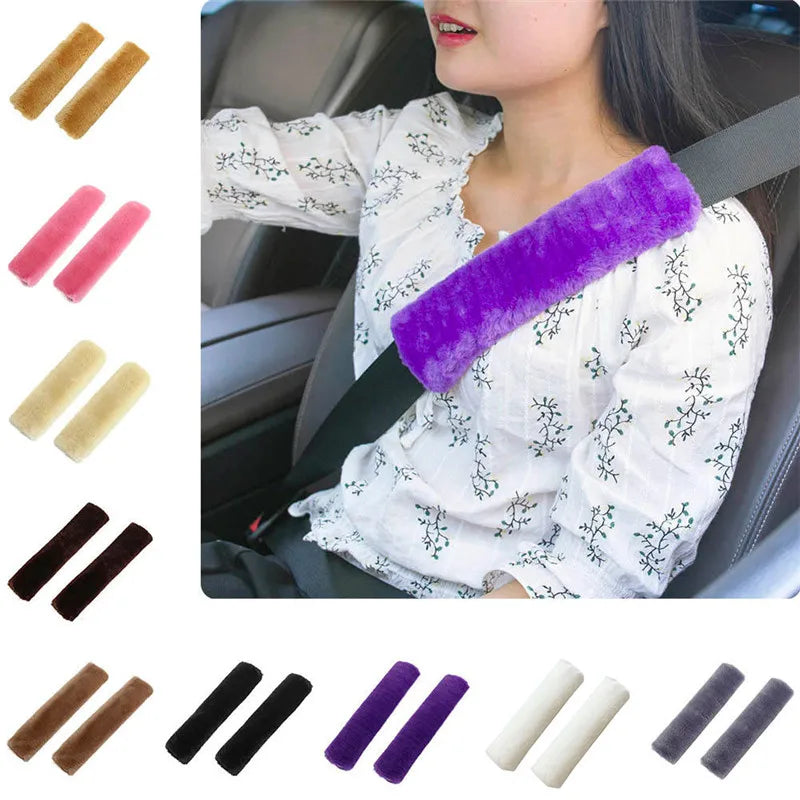1Pair Car Seat Belt Cover