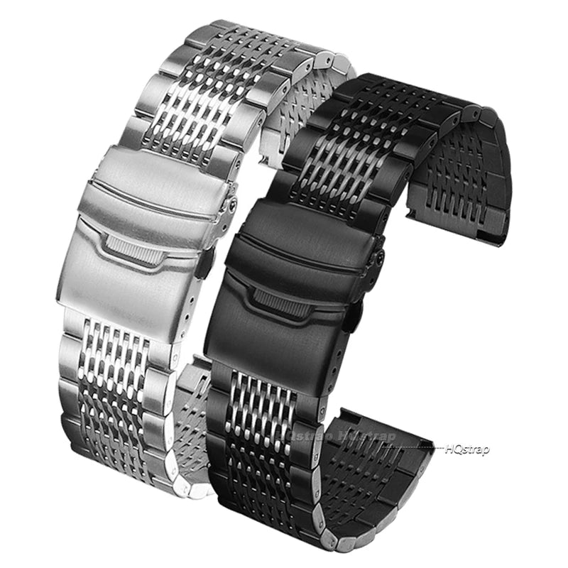 CowLost | product_id-stainless-steel-mesh-watchband-18-24mm-for-seiko-rolex-with-folding-clasp |13