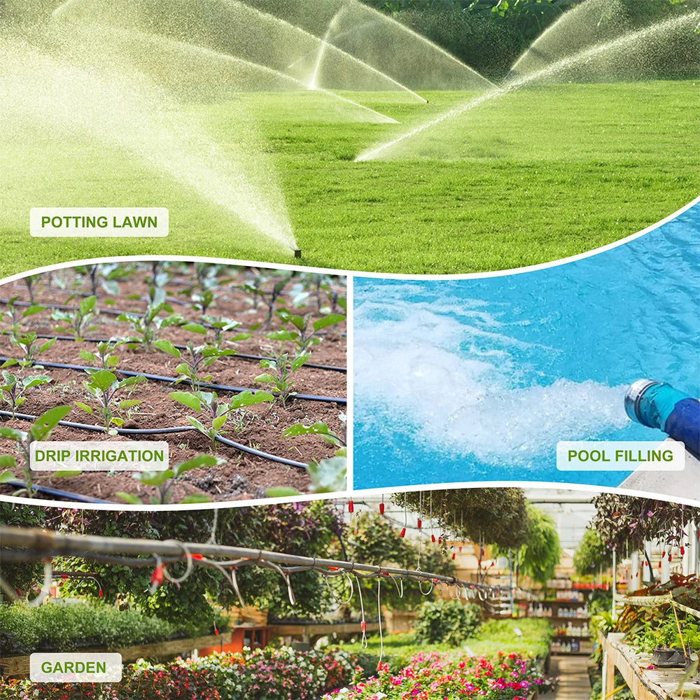 WiFi Solar Irrigation Timer 1/2/4 Outlet Smart Watering Controller for Garden Greenhouse