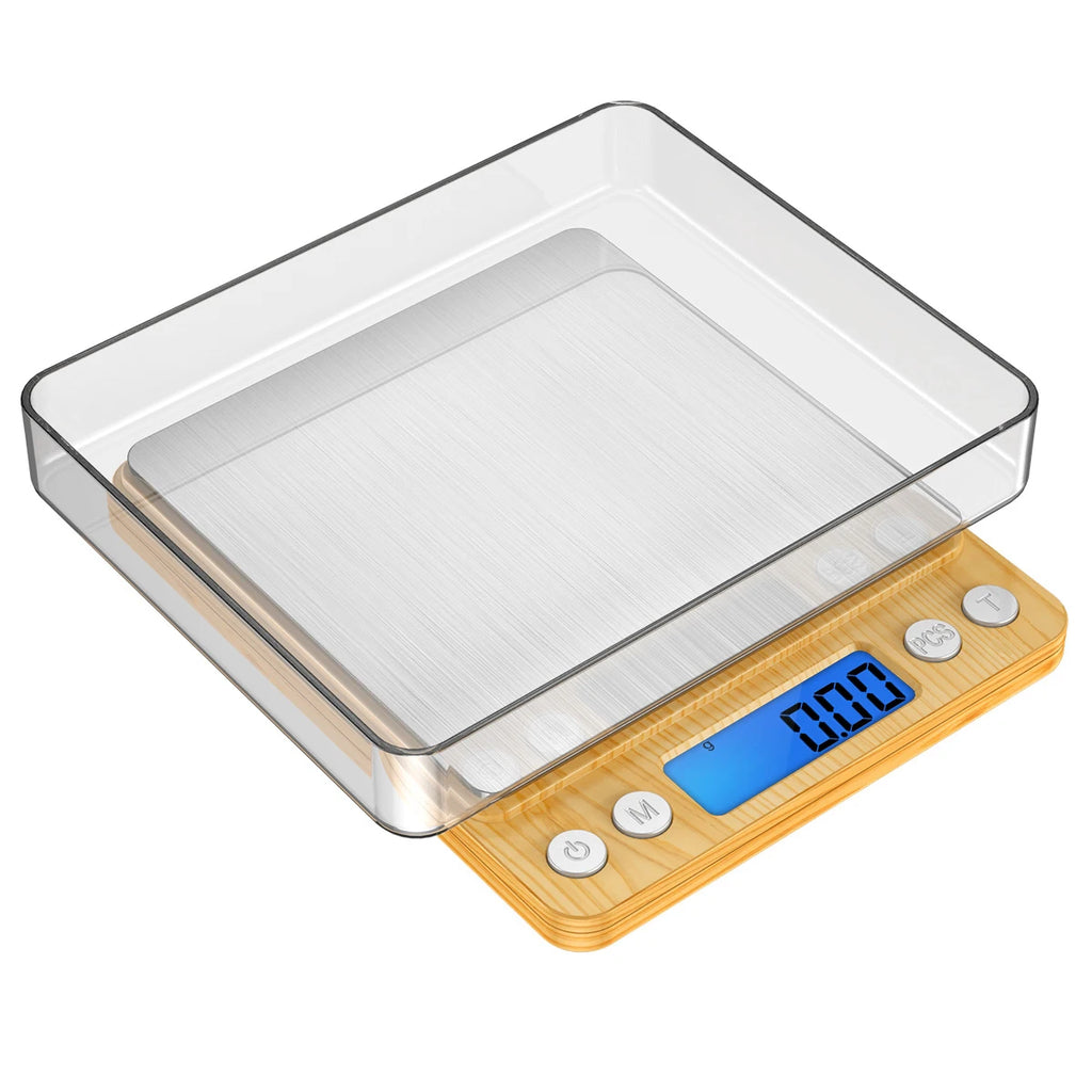 Digital Kitchen Scale 500g x 0.01g Mini Pocket Jewelry Food Electronic Balance
