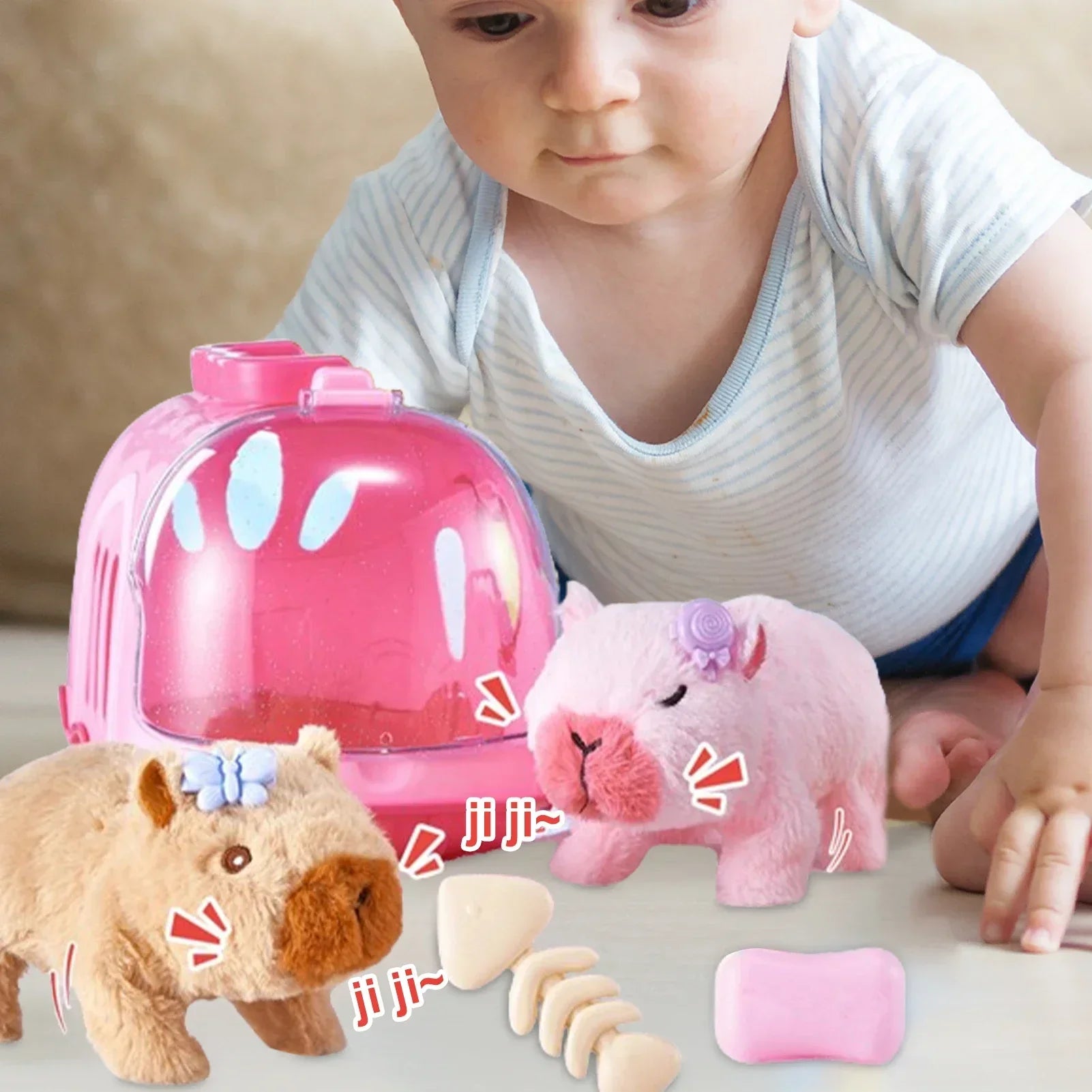 CowLost | product_id-electric-walking-plush-doll-toy-with-sound-random-color-set |15