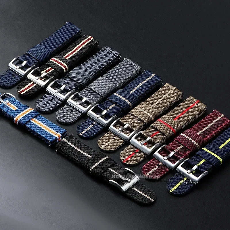 CowLost | quick-release-nylon-strap-for-tudor-20-22mm-watch-band-for-omega-woven-canvas-fabric-band-for-seiko-men-military-sport-bracelet |2