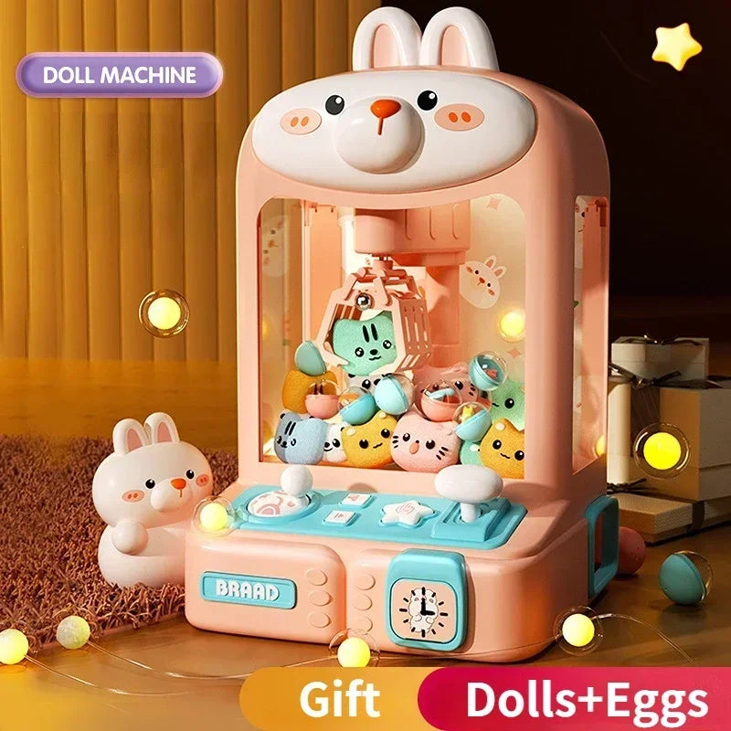 Mini Claw Machine Toy for Kids Automatic Arcade Game Birthday Gift