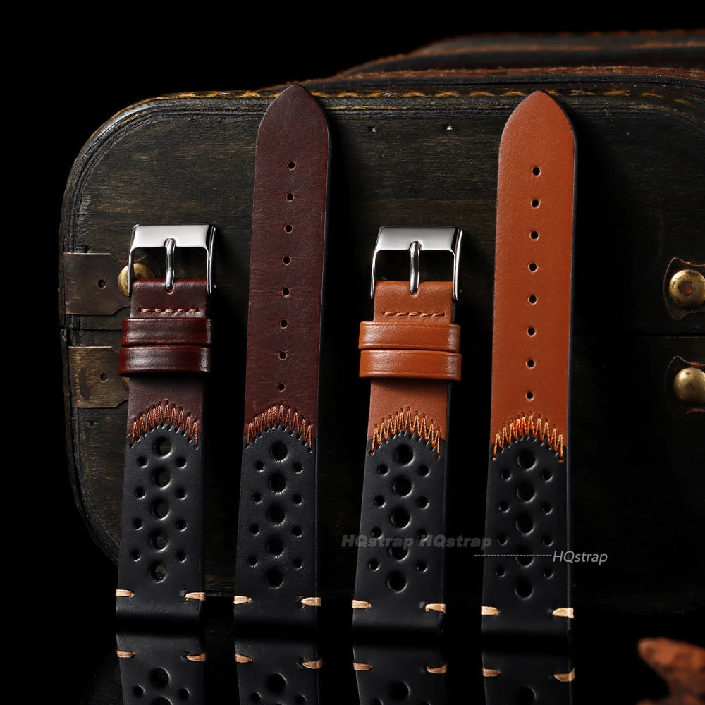 CowLost | product_id-breathable-genuine-cowhide-leather-20mm-watch-strap-for-seiko-unisex-with-stitching |2