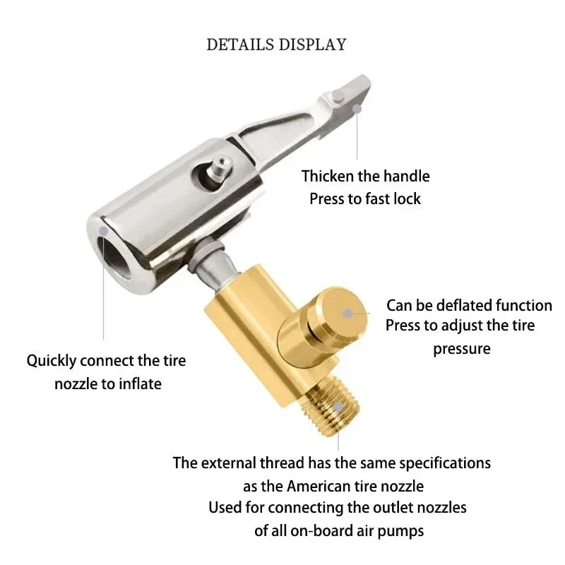 CowLost | portable-inflatable-pump-connector-for-car-tire-air-chuck-compressor |13
