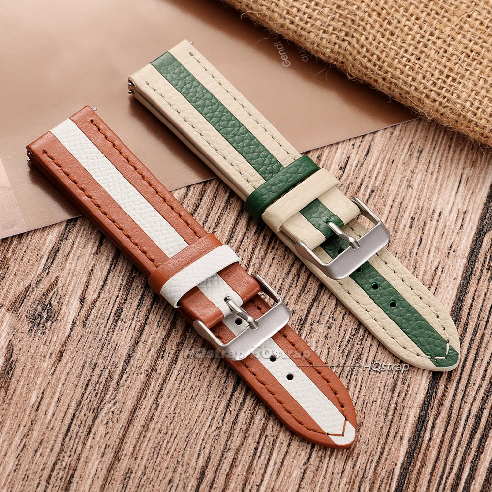 CowLost | product_id-cowhide-leather-quick-release-waterproof-watch-strap-for-huawei-20mm-22mm-unisex-sport-wristband |8